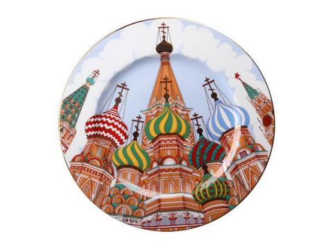 The Gift set Decorative plate Mazarin St. Basil's Cathedral