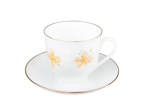 Cup & Saucer Lily of the Valley The Yellow Flowers 1/2
