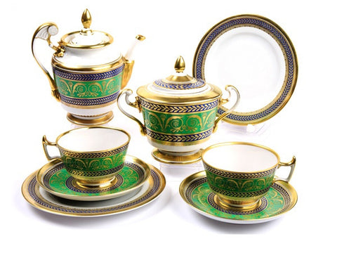 Tea set Golden Alexandria 6/20