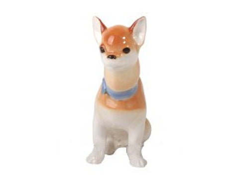 Porcelain Dog Figurine Chihuahua Jorge