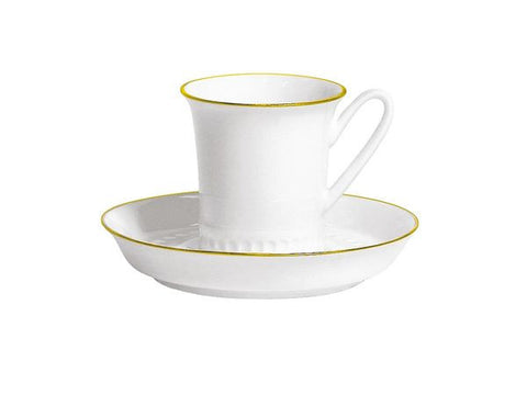 Cup & Saucer Vertical Gold Slips 1/2