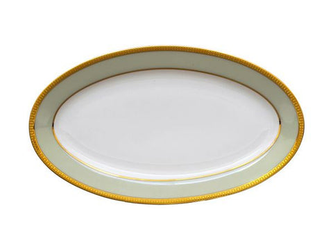 Oval Dish European Nephrite Background ∅ 240