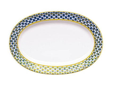 Oval Dish Youth Cobalt Net ∅ 350