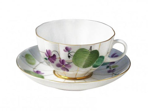 Tea cup & saucer Tulip Forest violet 1/2