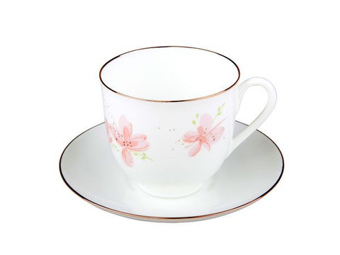 Cup & Saucer Lily of the Valley The Rose Flowers 1/2