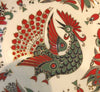 Decorative plate Ellipse Red Bird